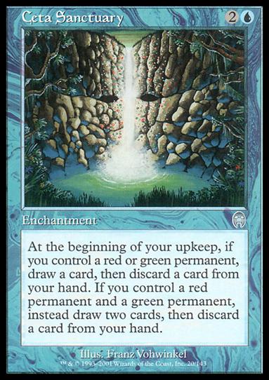 Magic the Gathering: Apocalypse (Base Set) card 20 Ceta Sanctuary