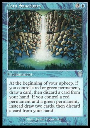 Magic the Gathering: Apocalypse (Base Set) card 20 Ceta Sanctuary