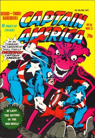 Captain America (UK) issue 38