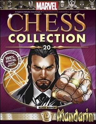 Marvel Chess Collection (UK) issue 20 Mandarin (Black Bishop)
