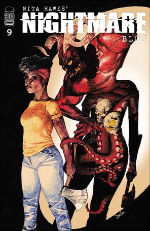 Nita Hawes' Nightmare Blog issue 9-B Davi Go Cover