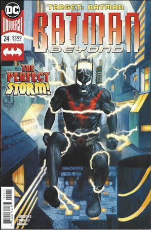 Batman Beyond (2016) issue 24 Viktor Kalvachev Cover