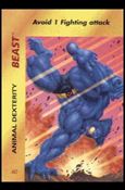 Marvel OverPower (Base Set) card nn46 Beast: Animal Dexterity