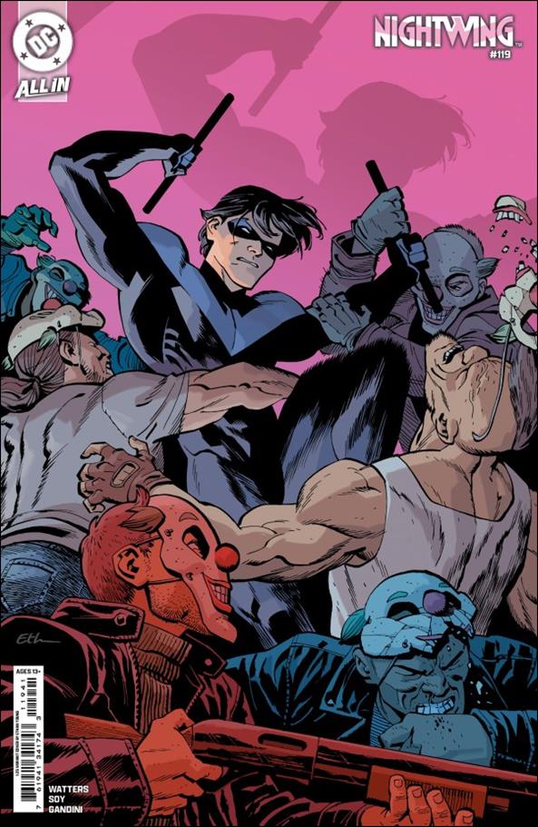 Nightwing (2016) issue 119-F Ethan Young 1:25 Cardstock Cover