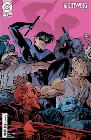 Nightwing (2016) issue 119-F Ethan Young 1:25 Cardstock Cover
