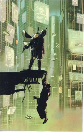 Star Wars: War of the Bounty Hunters issue 1-SI David Lopez Sunset Comix Virgin Cover 1/1000