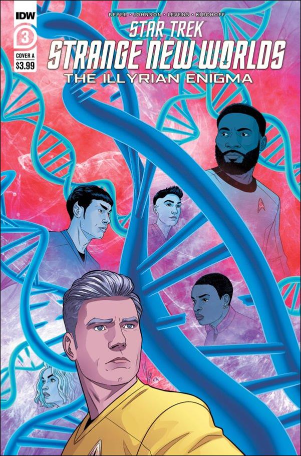 Star Trek: Strange New Worlds - Illyrian Enigma issue 3 Megan Levens Cover