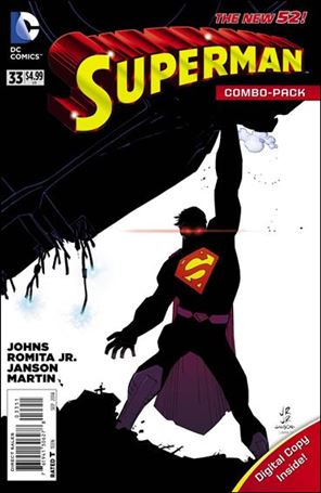 Superman (2011) issue 33-C Unbagged John Romita Jr. Cover Combo Pack