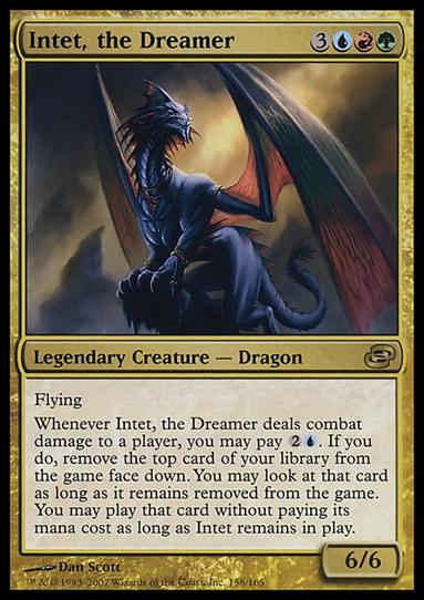 Magic the Gathering: Planar Chaos (Base Set) card 158 Intet, the Dreamer