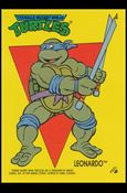 Teenage Mutant Ninja Turtles: Series 1 (Sticker Subset) card 4 Leonardo