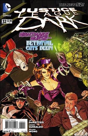 Justice League Dark (2011) issue 32 Mikel Janin Cover