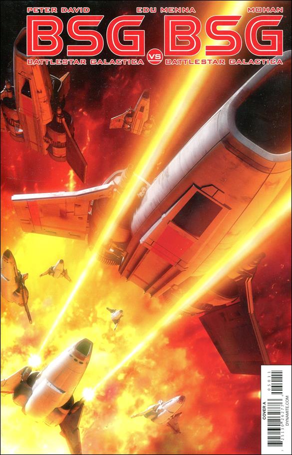 Battlestar Galactica BSG vs BSG issue 5 Adam "Mojo" Lebowitz Cover