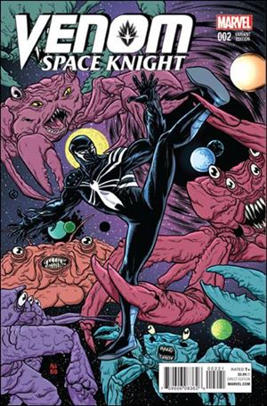 Venom: Space Knight issue 2-B Mike Allred 1:25 Cover