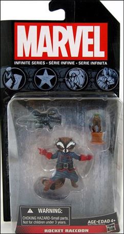 Marvel Infinite Series figure 21 Rocket Raccoon with Groot