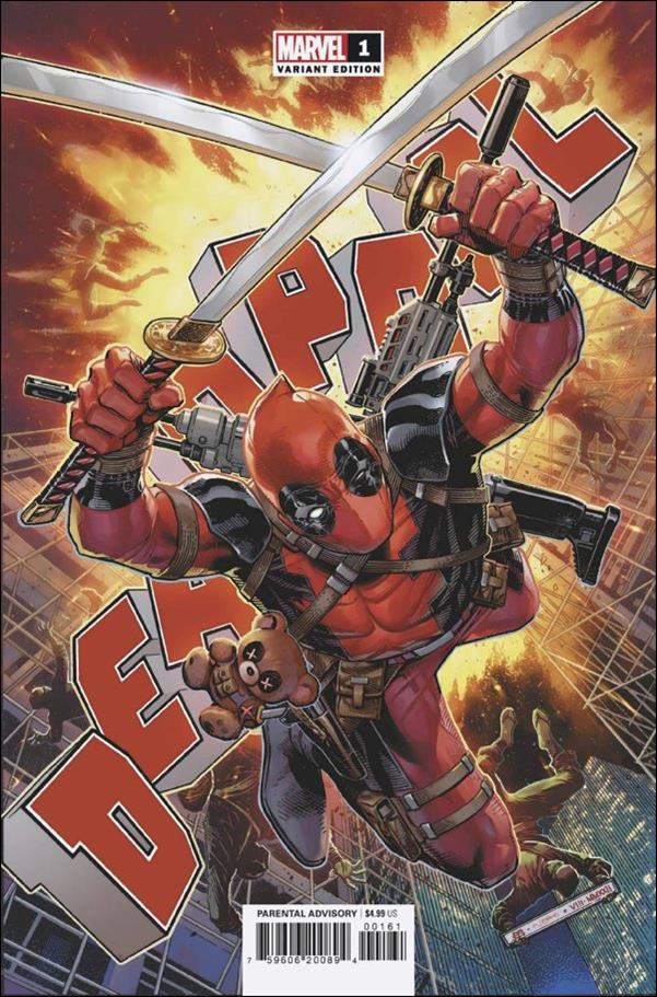 Deadpool (2022) issue 1-J Jim Cheung 1:50 Cover