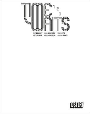Time Waits  issue 1-G Blank Sketch Cardstock Cover
