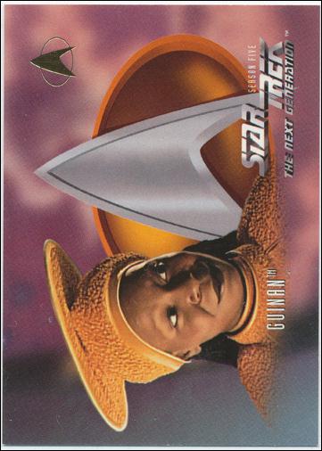 Star Trek: The Next Generation - The Episode Collection Season Five (Base Set) card 515 Guinan