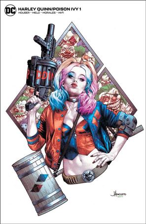 Harley Quinn and Poison Ivy issue 1-I Jay Anacleto Unknown Comics Minimal Cover