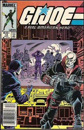 G.I. Joe: A Real American Hero issue 18-C Newsstand Cover