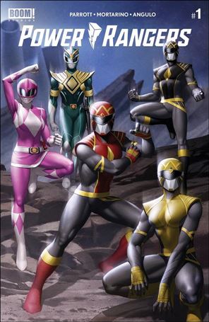Power Rangers issue 1.00-C Jung-Geun Yoon Cover