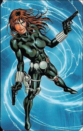 Marvel Universe: Series 2 (Promo) card 011 Black Widow