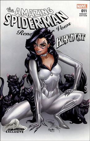 Amazing Spider-Man: Renew Your Vows (2017) issue 11-E J.Scott Campbell Black Cat 