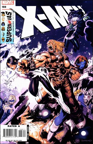 X-Men (1991) issue 188 Chris Bachalo Color Cover