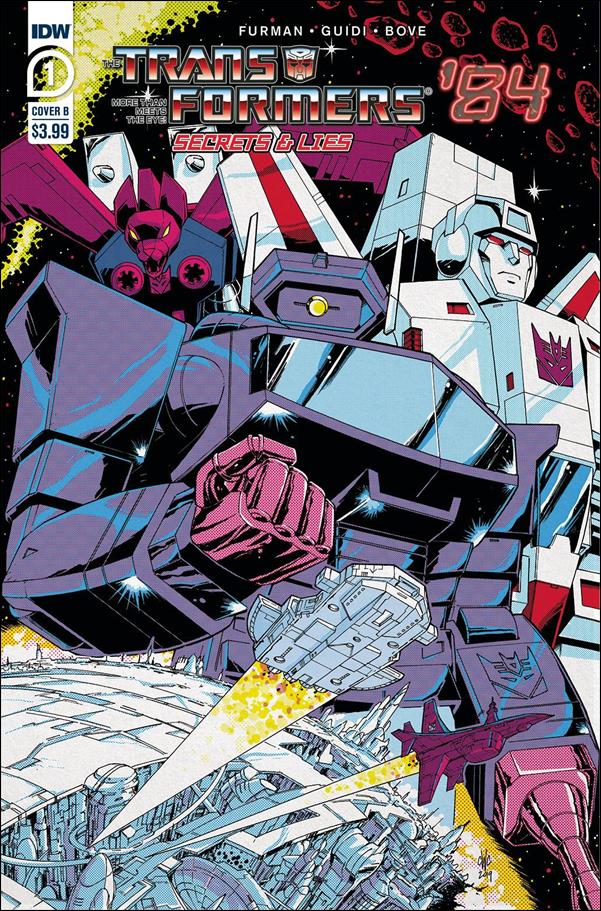 Transformers '84 issue 1-B Casey Coller Cover