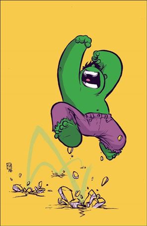 Immortal Hulk: The Best Defense issue 1-B Skottie Young Baby Cover