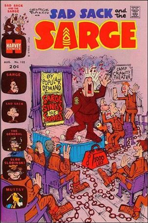 Sad Sack and the Sarge issue 102