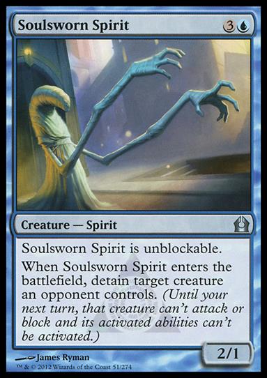 Magic the Gathering: Return to Ravnica (Base Set) card 51 Soulsworn Spirit