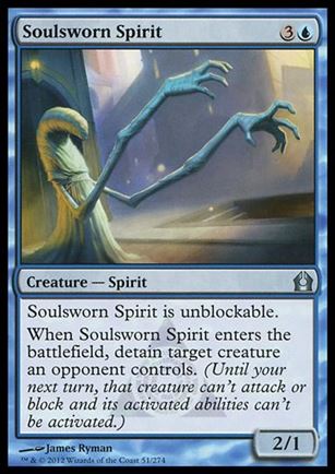 Magic the Gathering: Return to Ravnica (Base Set) card 51 Soulsworn Spirit