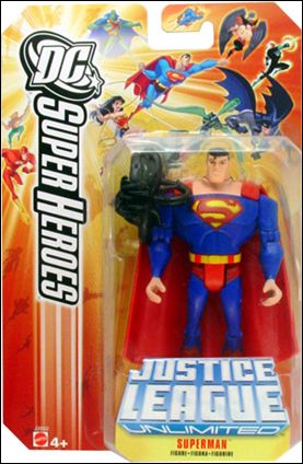 DC Super Heroes Justice League Unlimited (Animated) 5" Action Figures figure 3 Superman