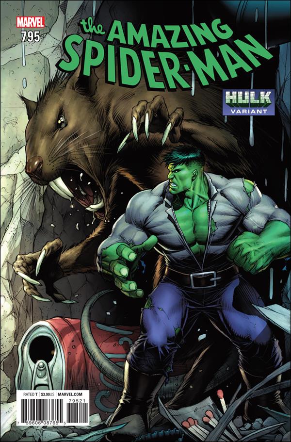 Amazing Spider-Man (1963) issue 795-B Dale Keown Hulk Cover