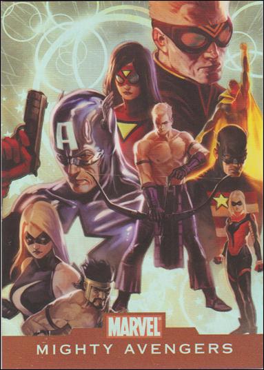 Marvel Heroes and Villains (Alliances Subset) card A3 Mighty Avengers