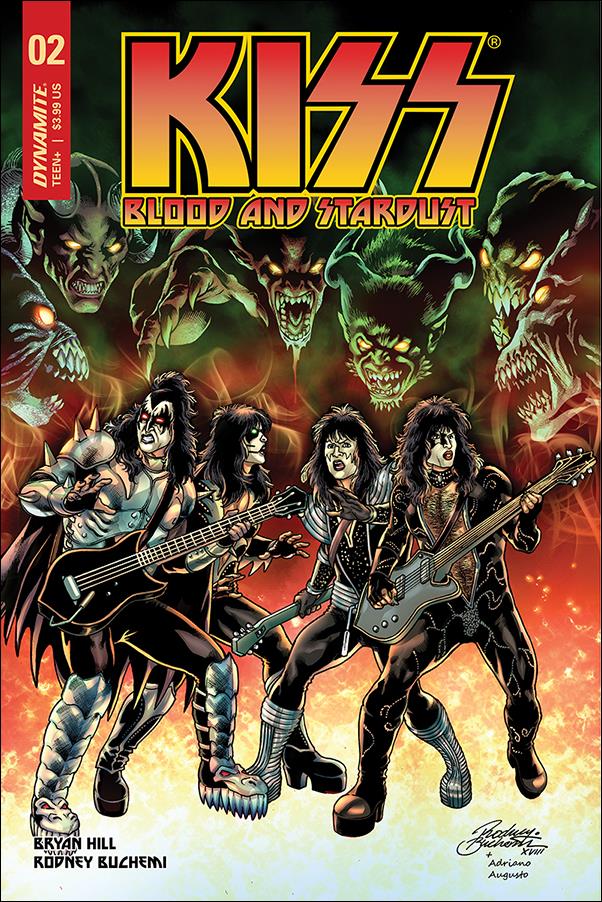 Kiss: Blood and Stardust issue 2-B Rodney Buchemi Cover