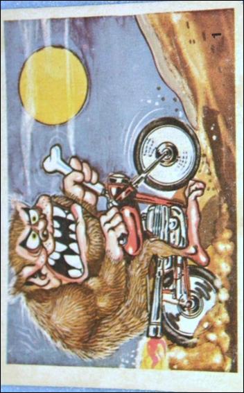 Silly Cycles (Base Set) card 1-B  (Fan Art on Back)