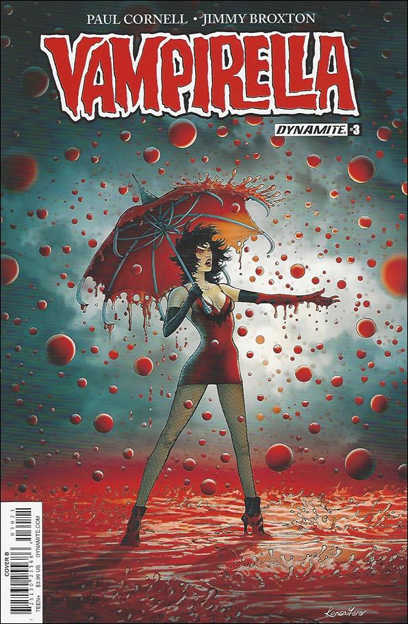 Vampirella (2017) issue 3-B Kenan Yarar Cover