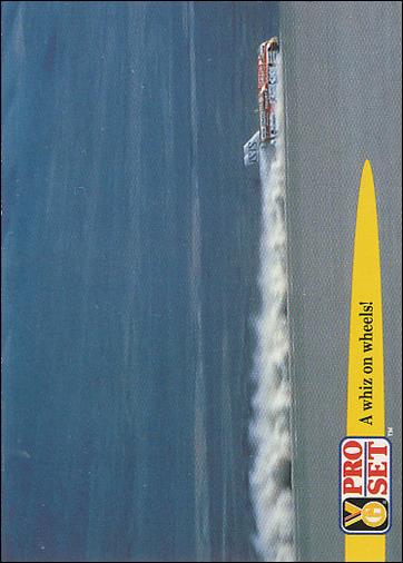 Guinness World Records (Base Set) card 94 A whiz on wheels!
