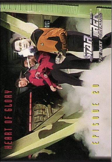 Star Trek: The Next Generation - The Episode Collection Season One (Base Set) card 67 Heart of Glory, Episode 20A