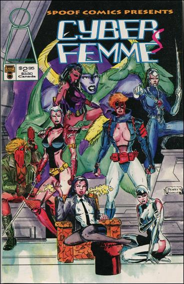 Spoof Comics Presents: Cyber Femmes  issue 1-B WildC.H.I.C.K.S. Cover
