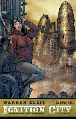 Warren Ellis' Ignition City issue 1-E FX Cover 1/2000
