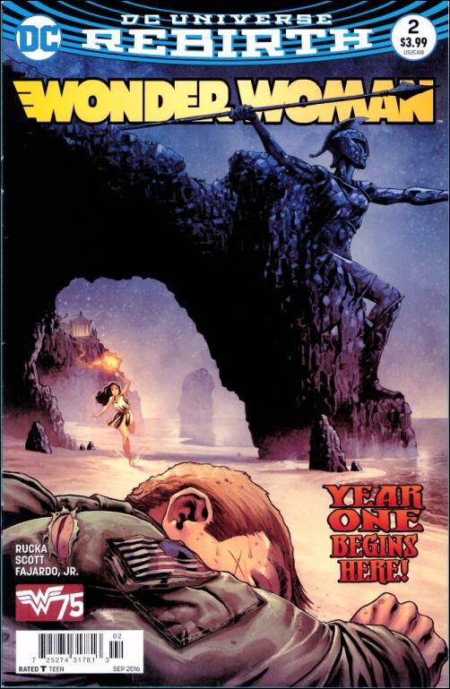 Wonder Woman (2016)  issue 2-C Newsstand Edition / Price Variant