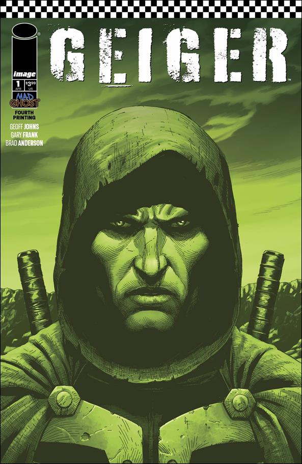 Geiger issue 1-K Gary Frank 1:25 Green Cover (4th Printing)