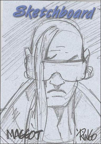 Marvel Creators Collection '98 (Sketchboard Subset) card 14 Maggot (Blue)