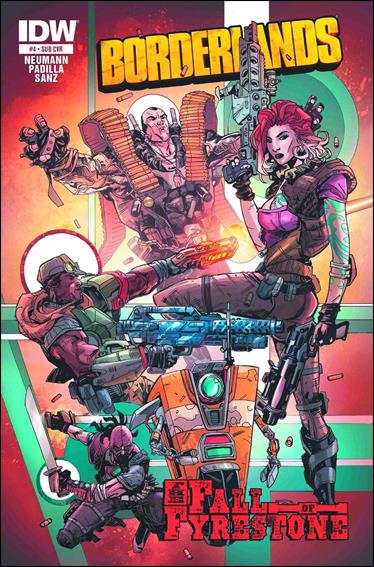 Borderlands: The Fall of Fyrestone issue 4-B Jose Holder Subscription Cover