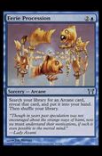 Magic the Gathering: Champions of Kamigawa (Base Set) card 58 Eerie Procession