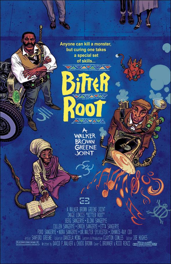 Bitter Root issue 6-B Chris Brunner Cover