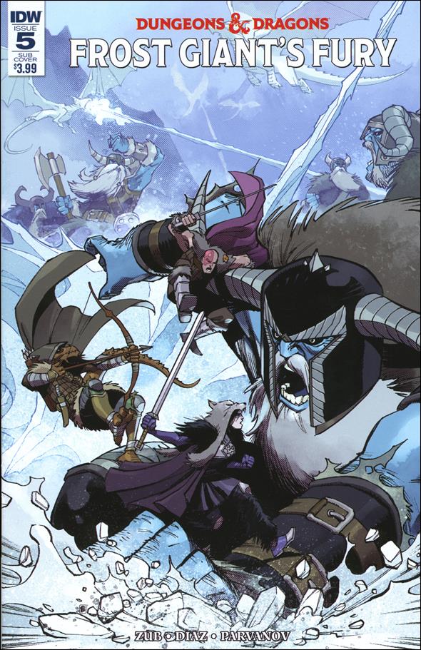Dungeons & Dragons: Frost Giant's Fury issue 5-B Nelson Daniel Subscription Cover