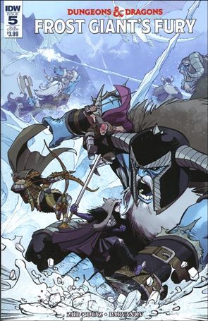 Dungeons & Dragons: Frost Giant's Fury issue 5-B Nelson Daniel Subscription Cover
